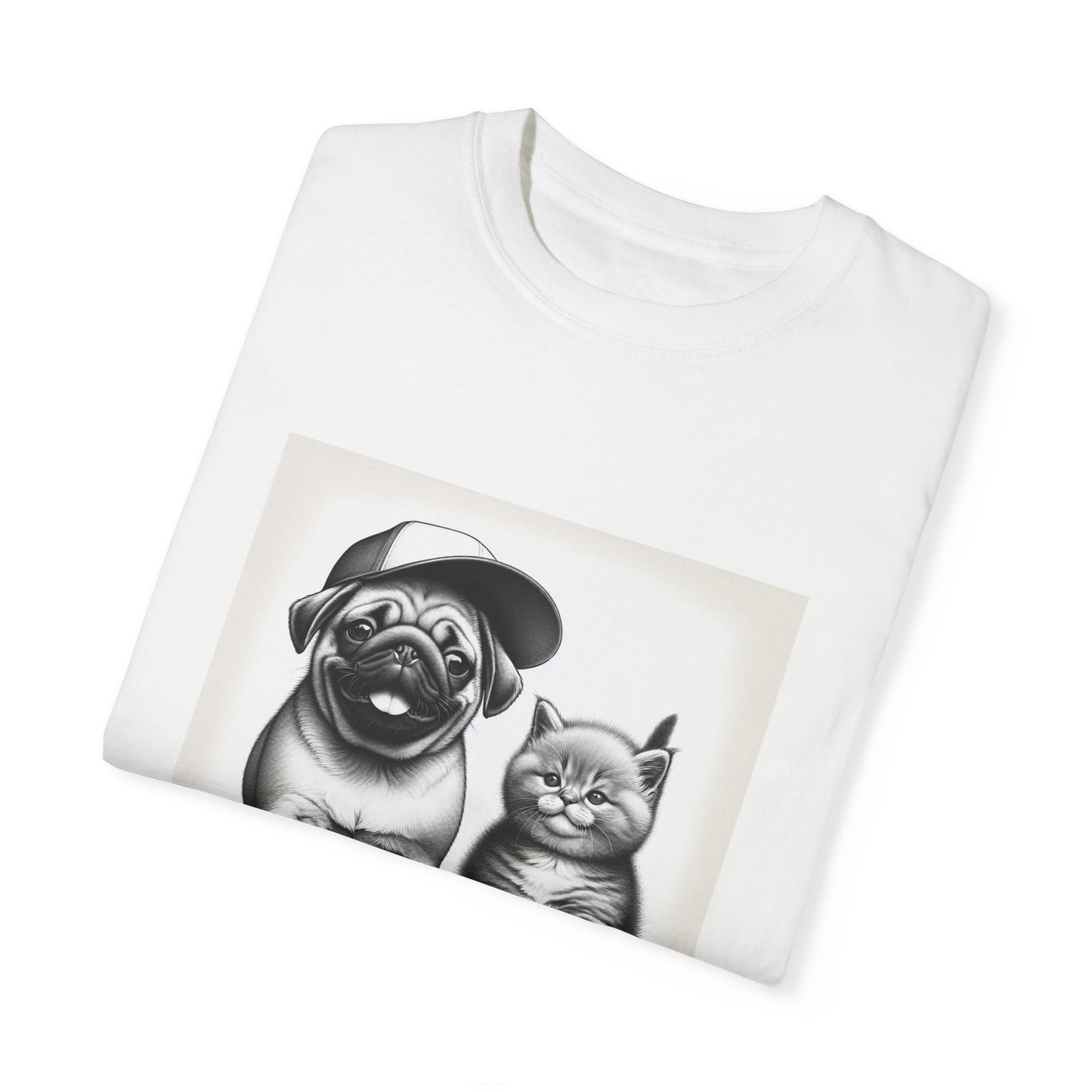 One Love Unisex Garment-Dyed T-shirt