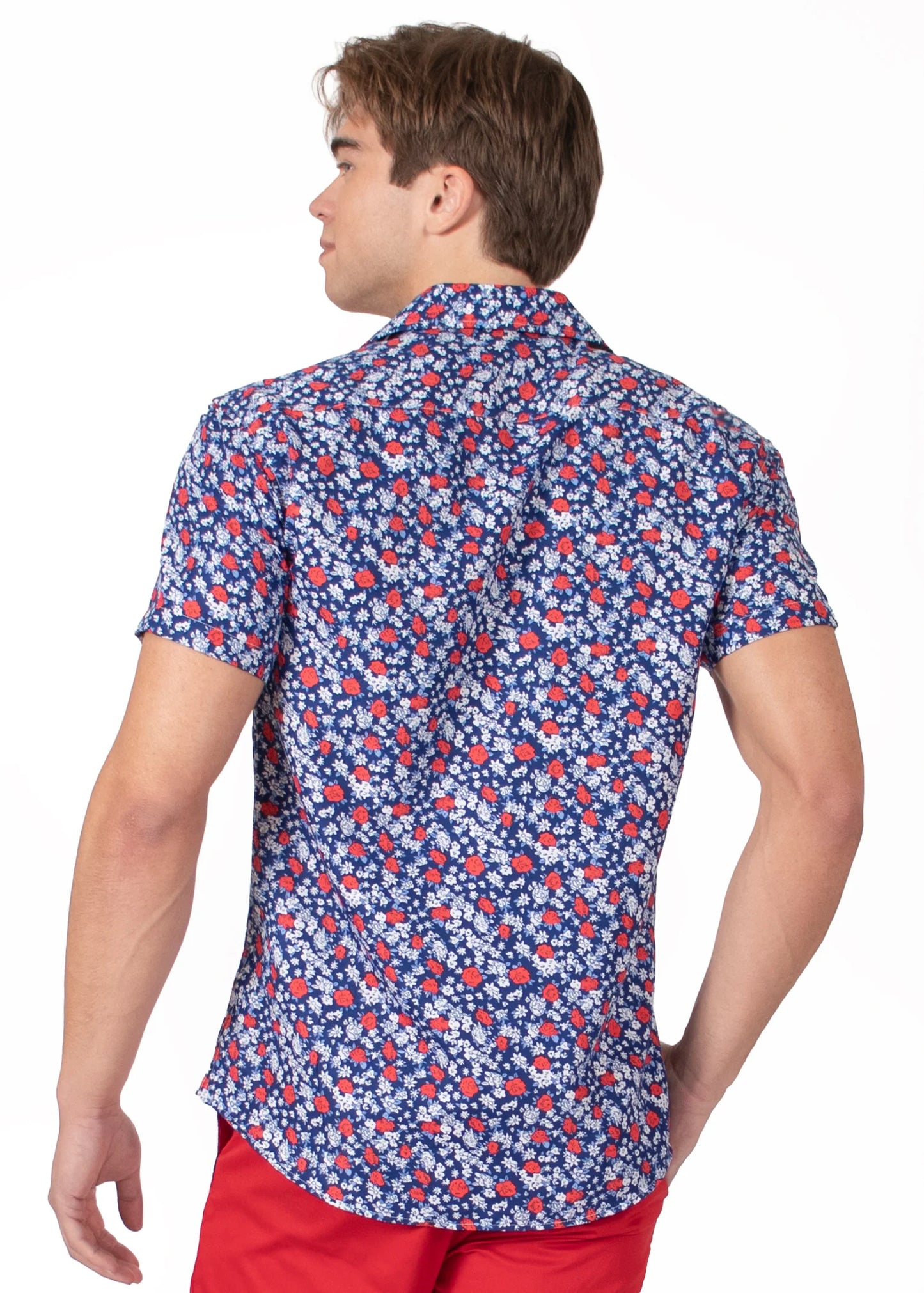 Bespoke bc collection button up dress shirt. Bloom
