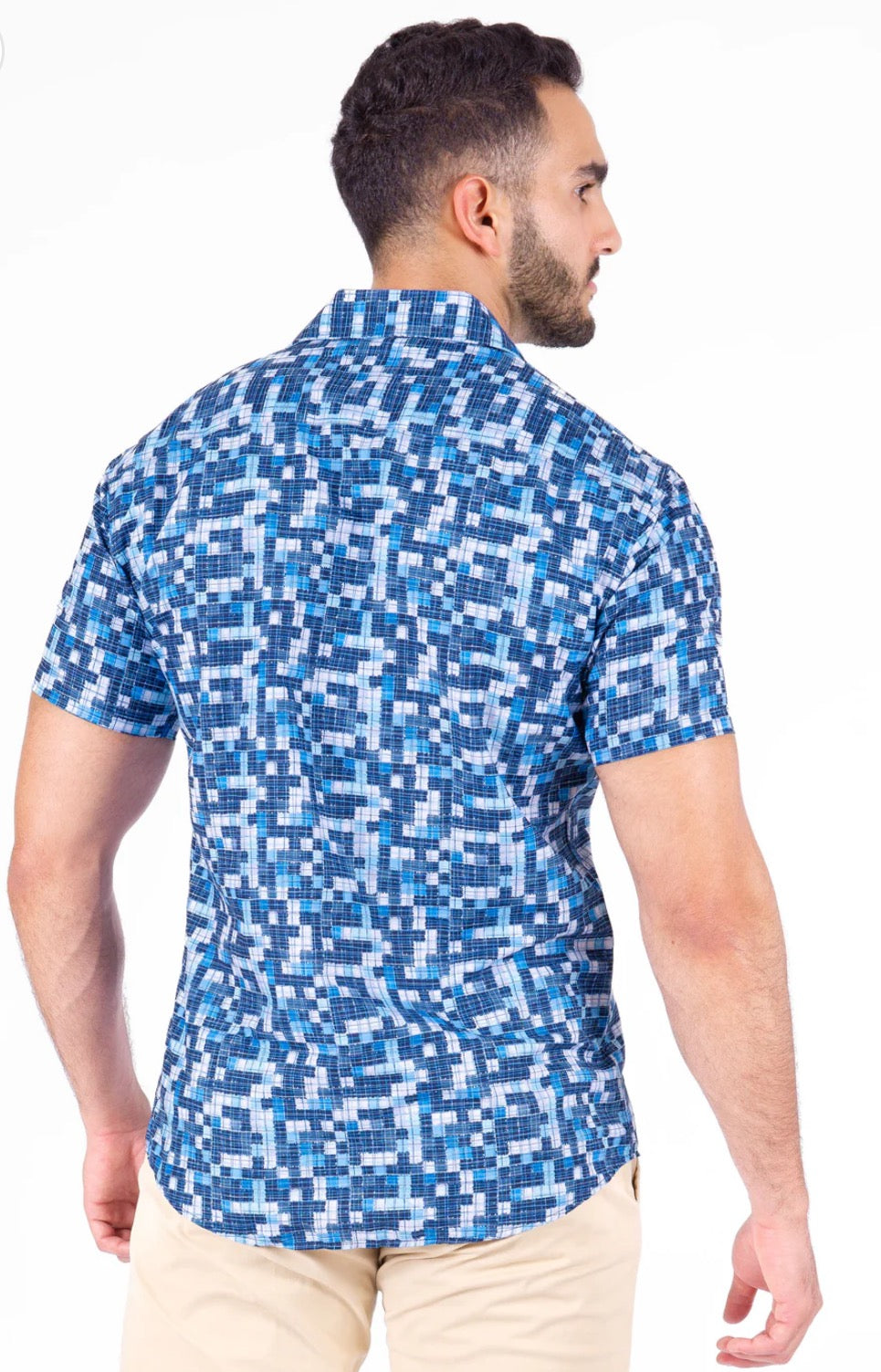 Bespoke bc collection button up dress shirt. Pixels
