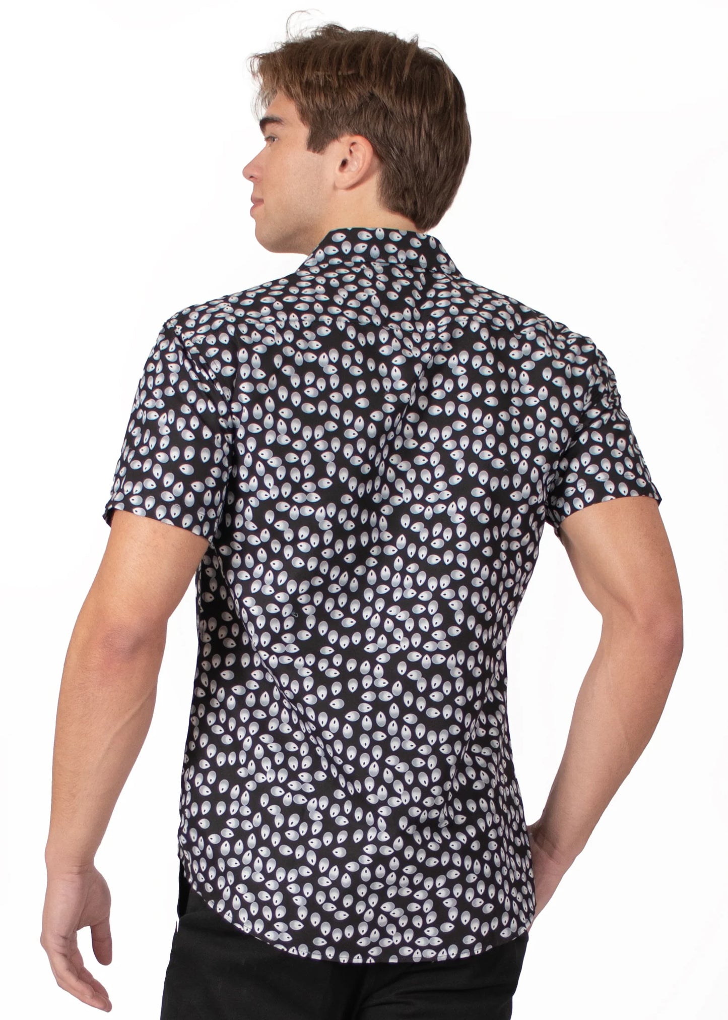 Bespoke bc collection button up dress shirt. Rhythm black